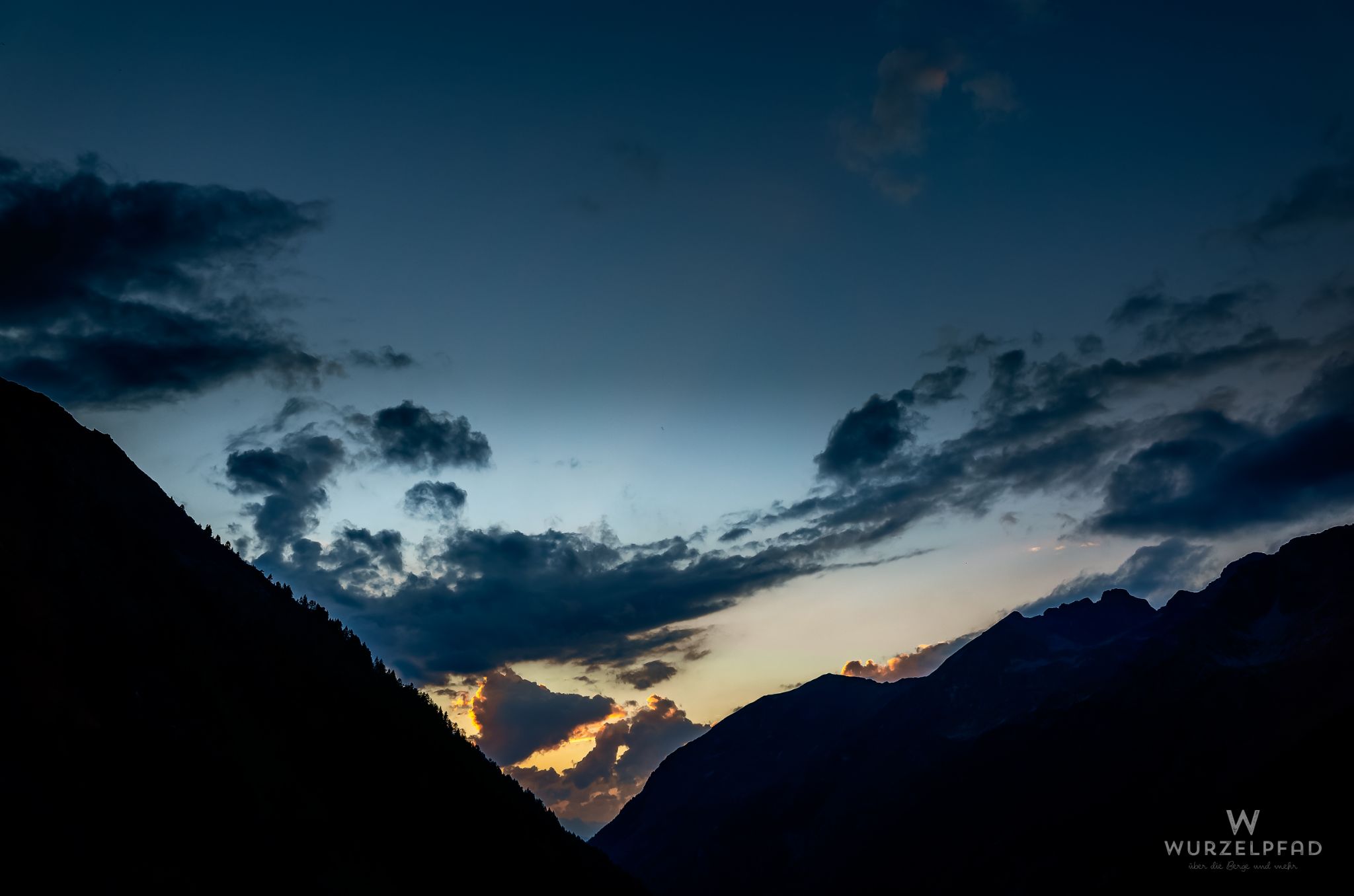 Abendlicht an der Preintaler Hütte